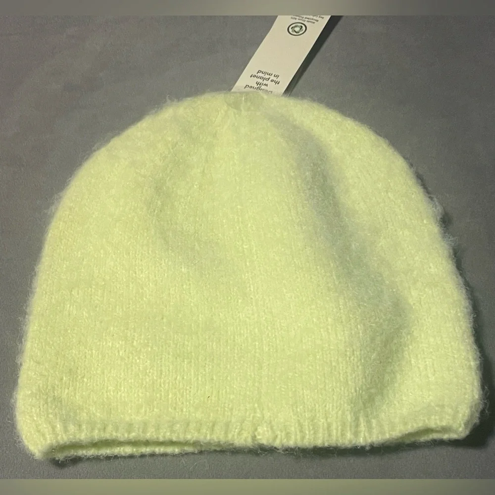 🔴 3/$12 NWT No Boundaries Weld Green‎ Cozy Beanie Hat Soft Winter One Size
